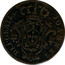 Portugal 3 Reis (III) 1804 KM# 334 Kingdom Milled coinage JOANNES DEI GRATIA coin obverse