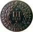 Portugal 3 Reis Joao VI 1818 KM# 354 PORTVGALIÆ E BRASILIÆ.ET.ALGARB REX III 1818 coin reverse