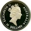 Australia 30 Dollars Kookaburra. Liberty Head privy mark 1995 P Proof KM# 292 ELIZABETH II AUSTRALIA 30 DOLLARS coin obverse