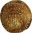Portugal 4 Cruzados Afonso VI 1660 KM# 81 ALPHONSVS · VI · D · G · REX · PORTV coin obverse