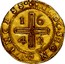 Portugal 4 Cruzados Joao IV 1642 KM# 60 IN · HOC · SIGNO · VINCESS coin reverse