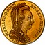Portugal 4 Escudos (Peca) Maria I 1787 KM# 295 MARIA I D G PORT ET ALG REGINA 1787 coin obverse