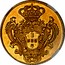 Portugal 4 Escudos (Peca) Maria I 1787 KM# 295 coin reverse