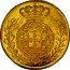 Portugal 4 Escudos (Peca) 1823 KM# 364 Kingdom Milled coinage coin reverse
