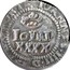 Portugal 40 Reis (2 Vintens) Joao IV ND P KM# 34 IOANNES IIII REX PORT coin obverse