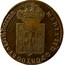 Portugal 40 Reis Countermark GCP ND KM# 415.1 MARIA D S PORTUG ET ALG REGINA coin obverse