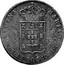 Portugal 40 Reis ND KM# 22.2 Portuguese Administration Countermarked coinage (1871 Decree) coin reverse