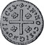 Portugal 40 Reis (Pataco) ND KM# 236.2 Kingdom Milled coinage IN HOC SIGNO VINCES coin reverse