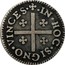 Portugal 40 Reis (Pataco) Pedro II ND KM# 134 IN·HOC·SIGNO·VINCES coin reverse