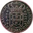 Portugal 400 Reis 1750 KM# 179 Kingdom Milled coinage 400 1750 IOANNES V D G PORT ET ALG REX coin obverse