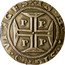 Portugal 400 Reis (Cruzado) Joao IV Porto ND KM# 53 IN HOC SIGNO VINCES PP PP coin reverse