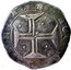 Portugal 400 Reis João IV Lisboa ND KM# 52 :IN HOC SIGNO VINCES coin reverse