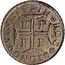 Portugal 400 Reis Pedro II 1690 KM# 154.1 .IN * HOC * SIGNO * VINCES. P P P P coin reverse