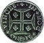 Portugal 400 Reis (Pedro II) KM# 154.3 IN * HOC * SIGNO * VINCES coin reverse