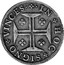 Portugal 400 Reis Pedro Prince Regent 1683 KM# 145.1 VINCES IN HOC SIGNO coin reverse
