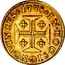 Portugal 400 Reis (Pinto. 480 Reis) 1778 KM# 267 Kingdom Milled coinage IN HOC SIGNO VINCES 1778 coin reverse