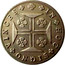 Portugal 400 Reis (Pinto. 480 Reis) 1820 KM# 358 Kingdom Milled coinage IN HOC SIGNO VINCES coin reverse