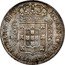 Portugal 400 Reis (Pinto. 480 Reis) 1826 KM# 377 Kingdom Milled coinage 400 PETRUS IV D G PORTUG ET ALGARB REX 1826 coin obverse