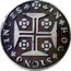 Portugal 400 Reis KM# 255.1 Kingdom Milled coinage IN HOC SIGNO VINCES coin reverse
