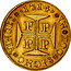 Portugal 4000 Reis 1714 KM# 195 Kingdom Milled coinage 4000 / IOANNES V D G PORT ET ALG REX 1714 coin reverse