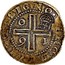 Portugal 4000 Reis ND KM# 452.5 Kingdom Countermarked coinage Type II coin obverse