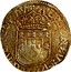 Portugal 4000 Reis ND KM# 452.5 Kingdom Countermarked coinage Type II coin reverse