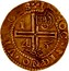 Portugal 4400 Reis ND (1642-1652) KM# 455.5 Kingdom Countermarked coinage Type V IN HOC SIGNO VINCES coin obverse