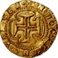 Portugal 4400 Reis Pedro Prince Regent 1674 KM# 89 +IN.HOC.SIGNO.VINCES coin reverse