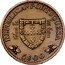 Portugal 5 Escudos 500th Anniversary of the Death of Prince Henry the Navigator 1960 INCM KM# 587 REPUBLICA PORTUGUESA 5$00 coin obverse