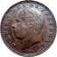 Portugal 5 Reis Luiz I 1882 KM# 525 D LUIZ I REI DE PORTUGAL coin obverse