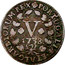Portugal 5 Reis (V) 1738 KM# 226 Kingdom Milled coinage IOANNES V DEI GRATIA 1744 coin reverse