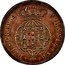 Portugal 5 Reis (V) 1824 KM# 355 Kingdom Milled coinage DEI GRATIA JOANNES VI coin obverse