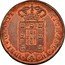 Portugal 5 Reis (V) 1829 KM# 389 Kingdom Milled coinage MICHAEL I DEI GRATIA coin obverse