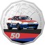 Australia 50 Cents (60 Years Supercars - Nissan R32 Skyline GT-R) 60 YEARS - SUPERCARS - ATCC 1991 NISSAN R32 SKYLINE GT-R 50 coin reverse