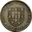 Portugal 50 Escudos 100th Anniversary of the Birth of Marechal Carmona 1969 KM# 599 REPUBLICA PORTUGUESA 50$00 coin obverse
