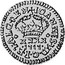 Portugal 50 Reis (1/2 Tostao) Joan V 1717 KM# 198 JOSEPHUS I D PORT ET ALG REX XXXX 1717 coin obverse
