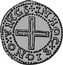 Portugal 50 Reis (1/2 Tostao) Filipe II ND KM# 5 IN HOC SIGNO VINCES coin reverse
