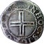 Portugal 50 Reis (1/2 Tostao) ND KM# 16 Kingdom Dump coinage IN HOC SIGNO VINCES coin reverse