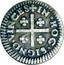 Portugal 50 Reis (Pedro II) KM# 136 IN HOC SIGO VINCES coin reverse