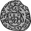 Portugal 50 Reis (1/2 Tostao) Pedro Prince Regent ND KM# 102 PETRVS.D.G.P.PORTVGA coin obverse