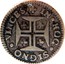 Portugal 50 Reis (1/2 Tostao) Pedro Prince Regent ND KM# 135 IN.HOC.SIGNO.VINCES coin reverse
