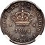 Portugal 50 Reis 1864 KM# 506.1 Kingdom Decimal coinage LUDOVICUS I PORT ET ALG REX 1864 coin obverse