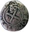 Portugal 50 Reis ND KM# 417.1 Kingdom Countermarked coinage Type III coin obverse