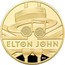 UK 500 Pounds Elton John 2020 Proof ELTON JOHN BMJ coin reverse