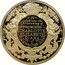 UK 500 Pounds Royal Christening 2015 Proof TO CELEBRATE THE CHRISTENING OF PRINCESS CHARLOTTE ELIZABETH DIANA OF CAMBRIDGE 2015 DIEU ET MON DROIT JB coin reverse