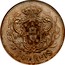 Portugal 500 Reis 1908 KM# 547 Kingdom Decimal coinage 500 REIS coin reverse