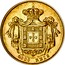 Portugal 5000 Reis 1860 KM# 505 Kingdom Decimal coinage 5000 REIS coin reverse