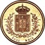 Portugal 5000 Reis 1862 KM# 508 Kingdom Decimal coinage 5000 REIS coin reverse