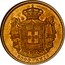 Portugal 5000 Reis 1889 KM# 516 Kingdom Decimal coinage 5000 REIS coin reverse