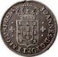 Portugal 60 Reis (3 Vintens) ND KM# 313 Kingdom Milled coinage JOANNES D G PORT E ALG REGENS coin obverse